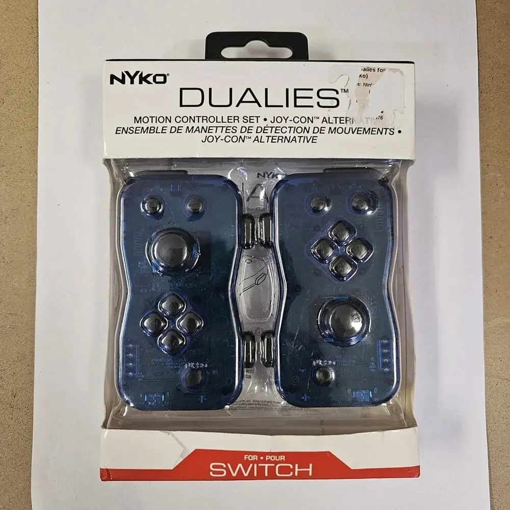 Nyko Dualies Motion Controllers Set for Nintendo Switch- Joy Con Alternative